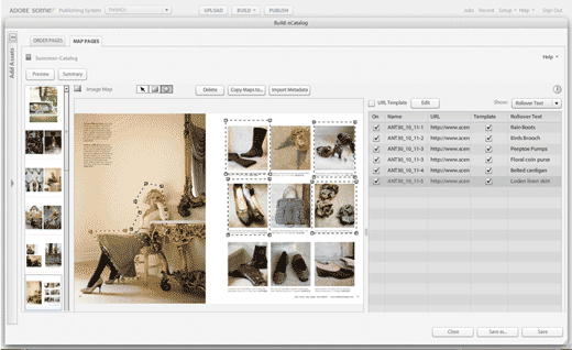 画像のホットスポット(クリック可能場所)の設定画面
