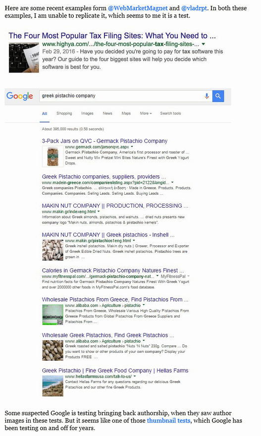 サムネイル画像付きのスニペット