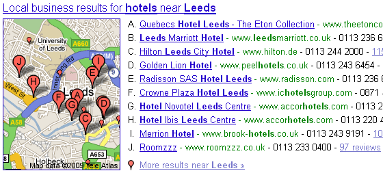 ブランドに無関係のトラフィック