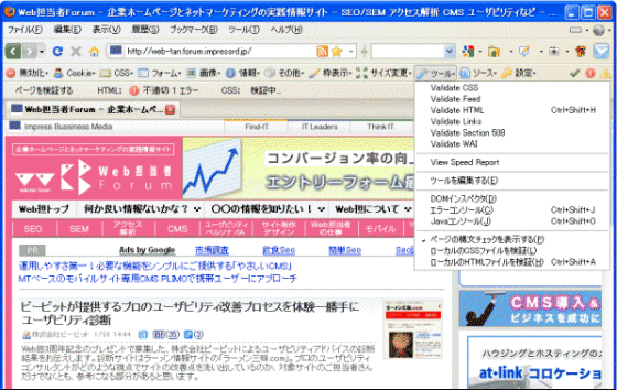 Web Developer 日本語版