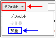 図7：並び替えの種類