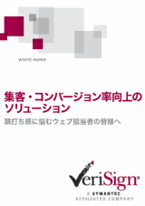 集客・コンバージョン率向上のソリューション ～頭打ち感に悩むウェブ担当者の皆様へ