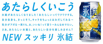 図：氷結のクリエイティブ