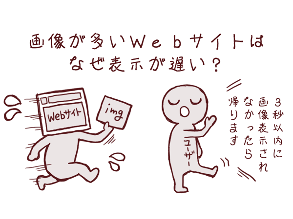 なんで画像が多いwebサイトは表示が遅いの 表示の仕組みと画像のタグ