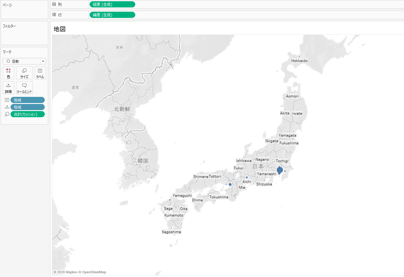 Tableauで 散布図 地図上にグラフ 箱ひげ図 の3つのグラフを作成する 14 Web担編集部がゼロから学ぶ Tableau Bi講座 半年で資格合格を目指す Web担当者forum