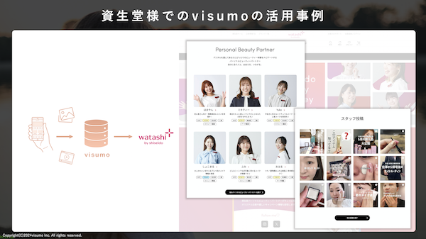 資生堂でのvisumo活用
