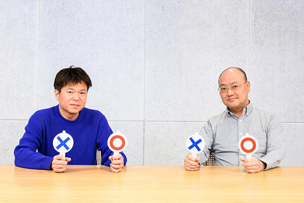 （左）サイバーエージェント 木村 賢 氏、（右）Faber Company辻 正浩 氏