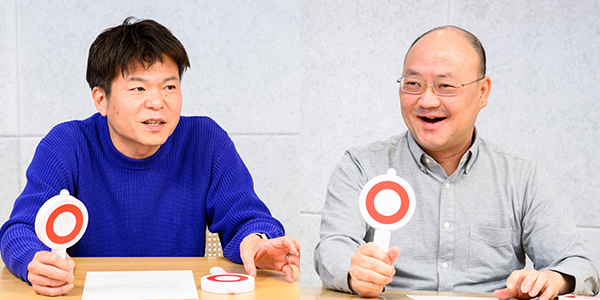 辻さんも木村さんも「◯」