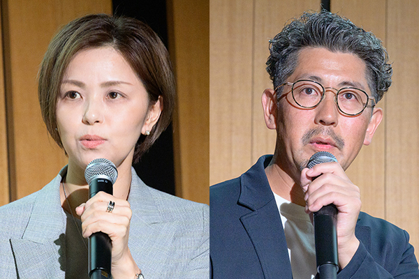 (左)トランスコスモス株式会社 エンジニアリング統括本部 テクノロジー第二統括部 兼 CX事業統括 デジタルプロデュース事業本部 マーケティングテクノロジー統括部 副統括部長 横山 由佳氏 (右)ハートコア株式会社 CX営業本部 営業本部長 栗山 元一氏