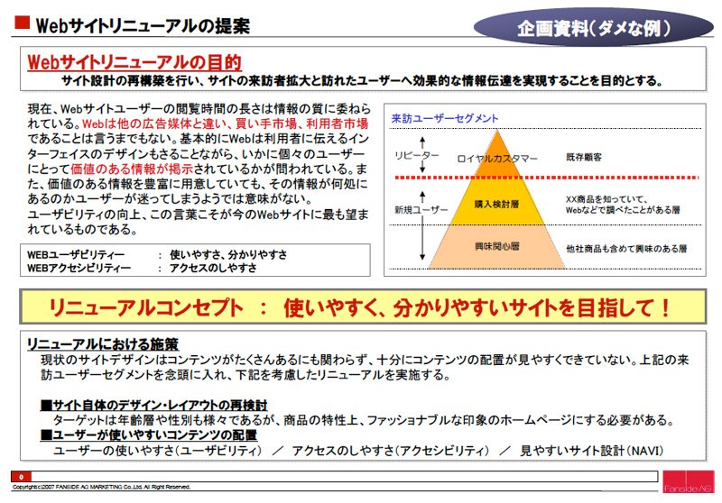 企画書の作り方とは 通る企画書 作りの基本 上司を説得できる企画資料の作り方講座 1 上司を説得できる企画資料の作り方講座 Web担当者forum