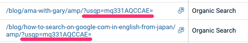 ?usqp=mq331AQCCAE= パラメータが付くAMPのURL