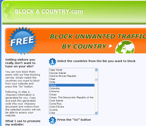 BLOCK A COUNTORY.com