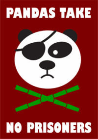 Pandas Take No Prisoners