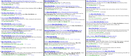 Search Results Side-by-Side