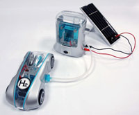 燃料電池実験キットのH-RacerとHydrogen Station