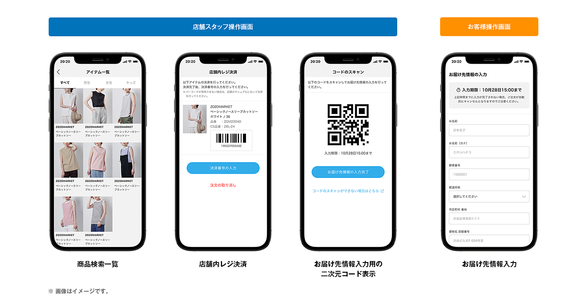 ZOZOがOMOプラットフォーム「ZOZOMO」で「顧客直送」開始、実店舗の商品欠品に対応 | Web担当者Forum