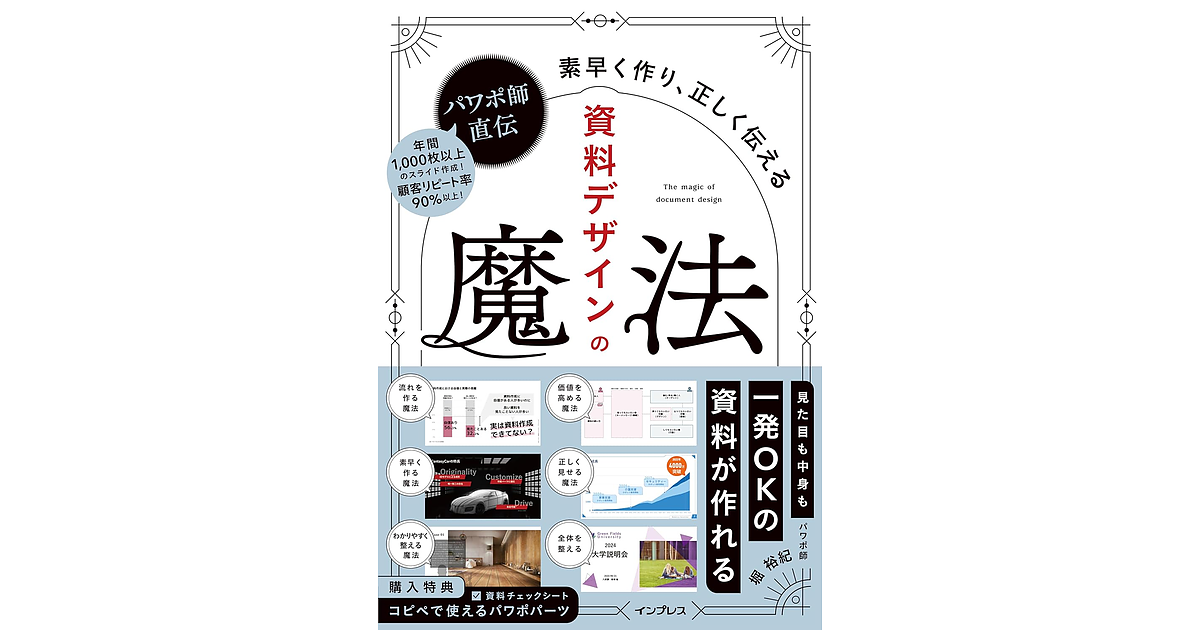 受付終了】一発OKの資料が作れる『パワポ師直伝 資料デザインの