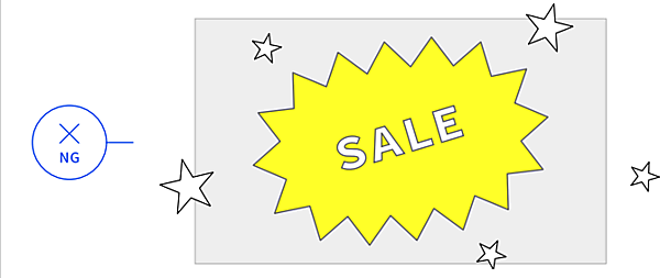 WCAG 2.0 達成基準：［ 2.3.1｜ 3回の閃光、又は閾値以下 ］［ 2.3.2｜ 3回の閃光 ］