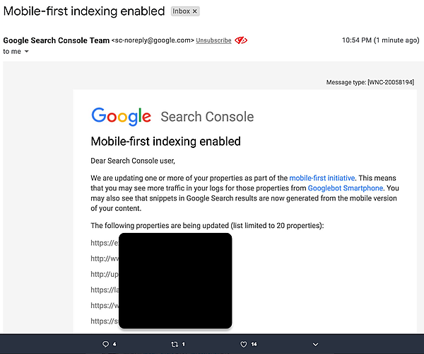 MFIサイトがリストされた通知