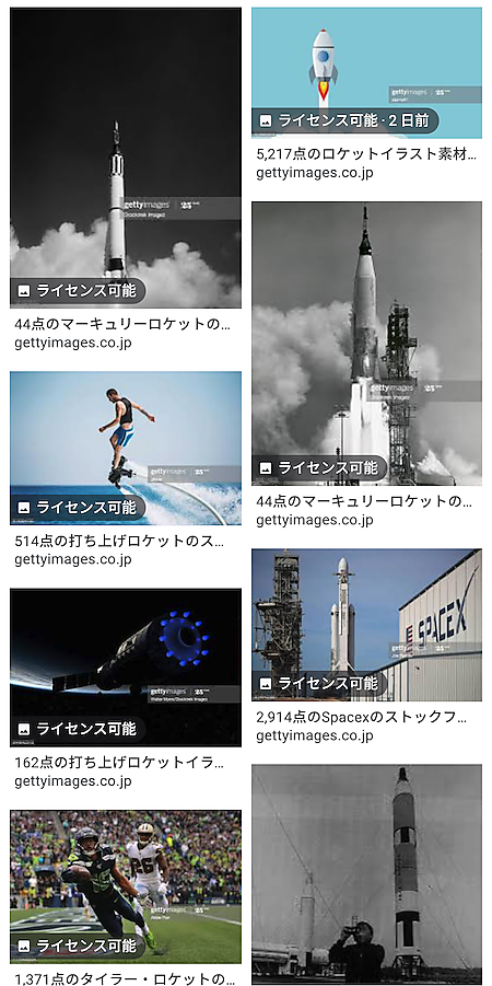 画像ライセンス