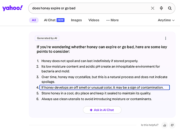 does honey expire or go badの検索結果