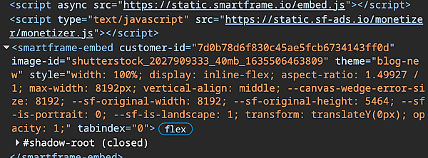 画像ストリーミングのコード