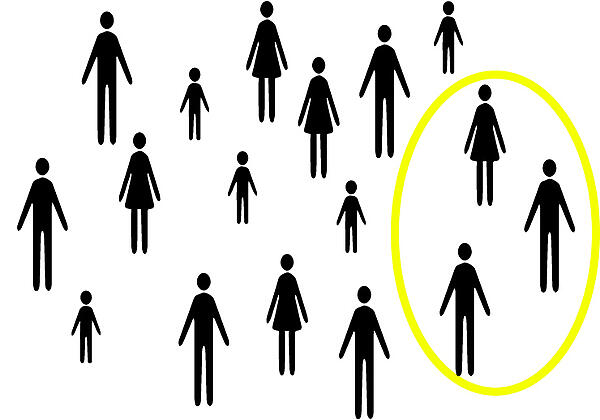 対象の明確化についてのイメージイラスト