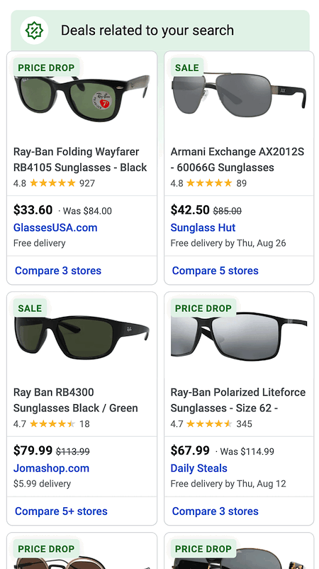 Deals related to your search